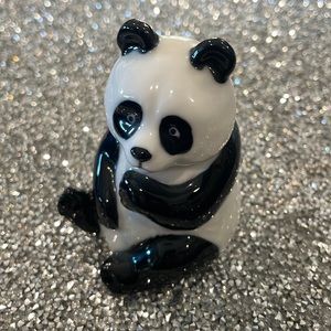 Vintage otagiri panda figure - glass